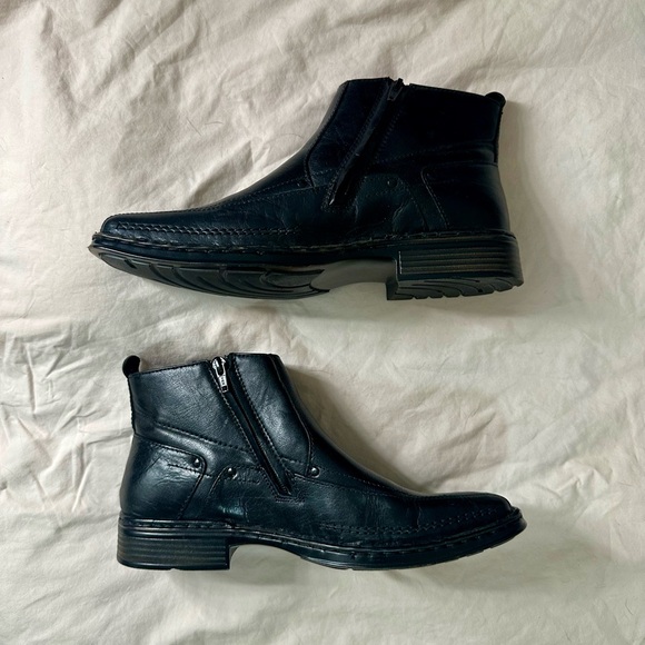 Men’s NWT Alfani Black Boots Size 9 - Picture 5 of 6